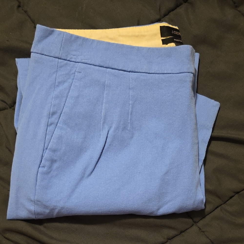 J. Crew Women's Blue Pants 8